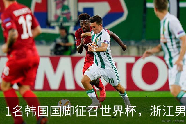 1名韩国国脚征召世界杯，浙江男足能够获得多少补偿？数字惊人